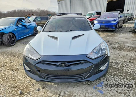 2014 Hyundai Genesis Coupe 2.0T z USA, uszkodzony, nr VIN KMHHT6KD2EU118706